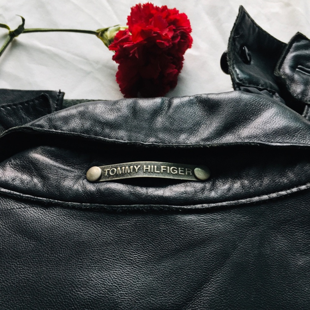 Vintage Tommy Leather Jacket